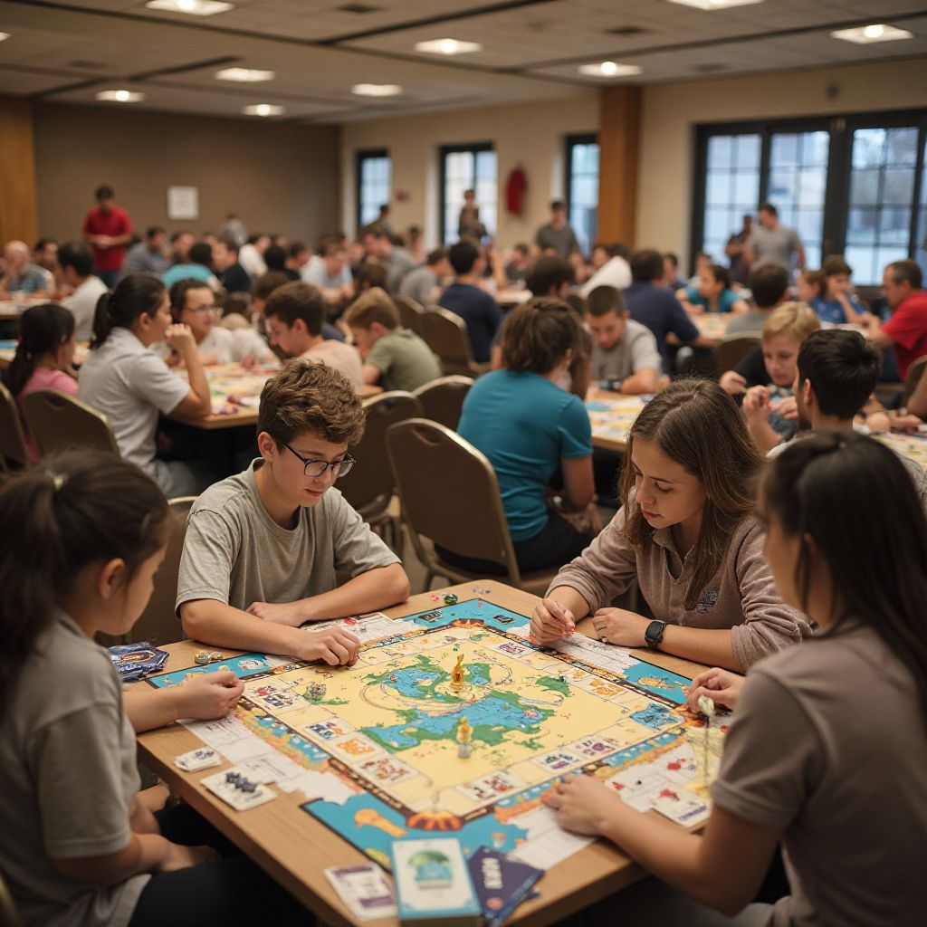 Community game night event